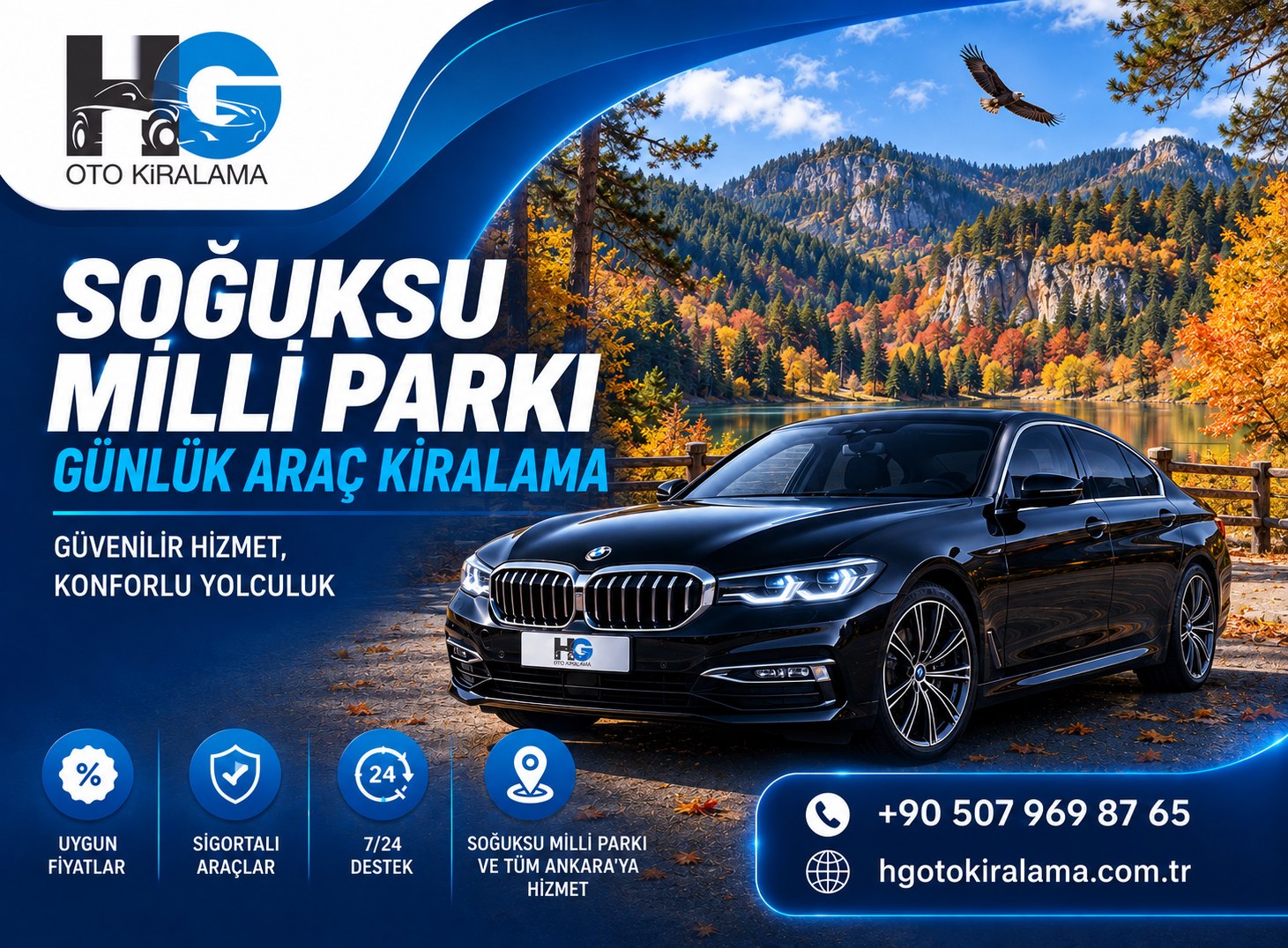 Soğuksu Milli Parkı Araç Kiralama